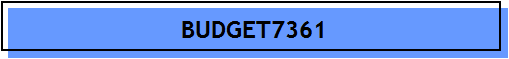 BUDGET7361