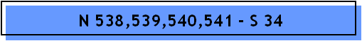 N 538,539,540,541 - S 34
